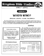 Kingdom Bible Studies #2 - looks at another misused keyword: "Gentile".