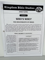 Kingdom Bible Studies No. 4 - Follows the trail of the Israelites after their captivity and deportation into Assyria and Babylon