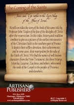The Coming Of The Saints - E RAYMOND CAPT (DVD)*  the fate of the disciples of Christ after the resurrection.