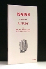 Isaiah - A Study  [Bargain Basement]....seconds.