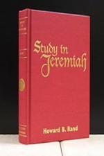 Study In Jeremiah - Howard Rand [Hardbound 320 pgs]